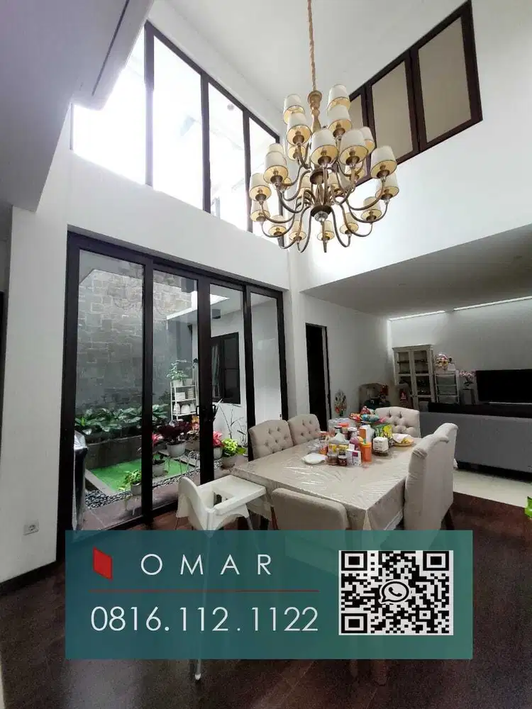 Puri Bintaro rumah luas 208 harga bagus 4 kamar  cluster asri sektor 9