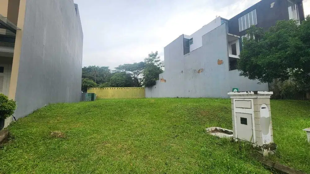 KAVLING CROWN PHG GADING SERPONG BACKYARD PARKLAND DAN GOLF