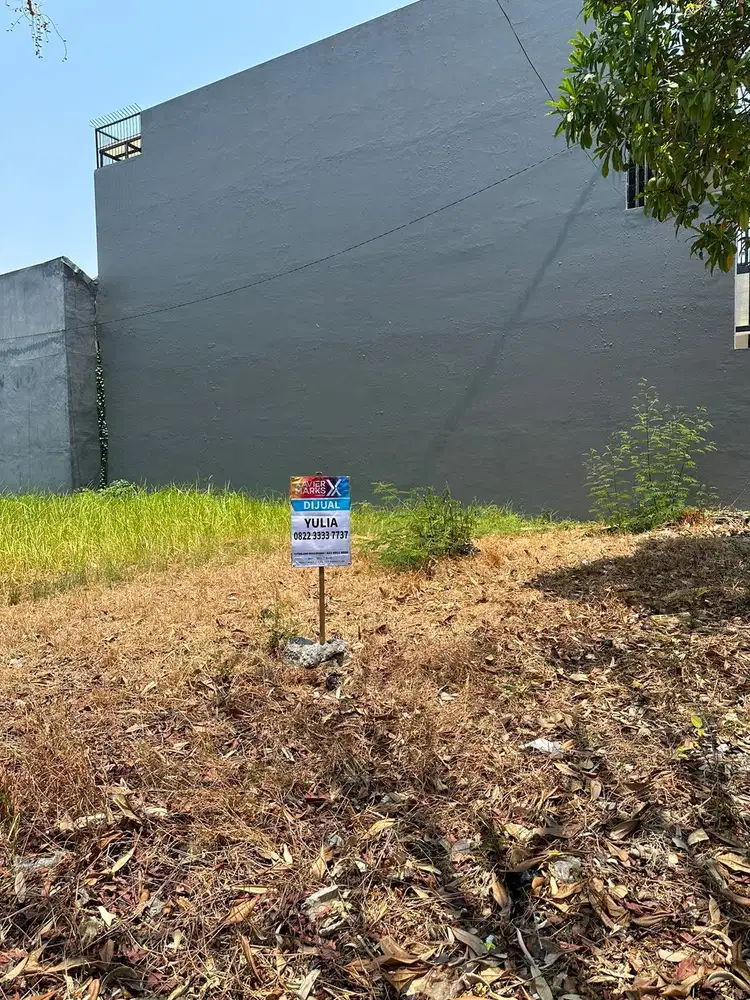 DIjual Tanah di Pantai Mentari Hadap barat & Selatan (YL)