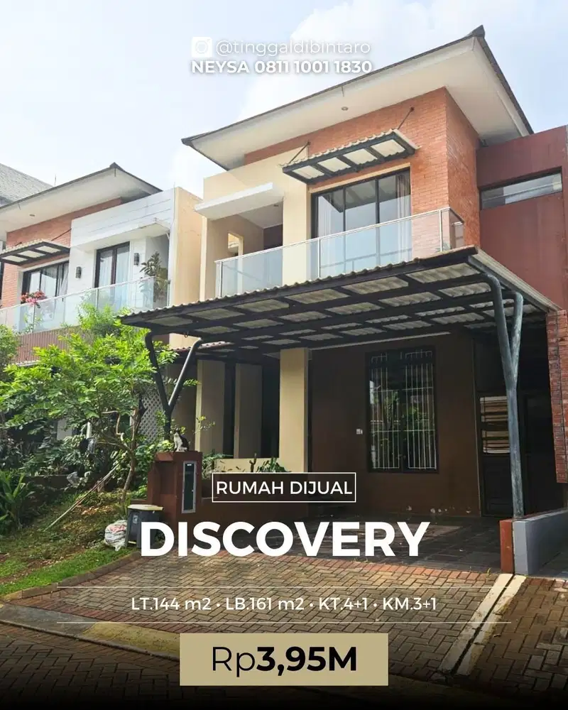 Rumah Bagus Siap Huni di Discovery Bintaro Jaya sc13177