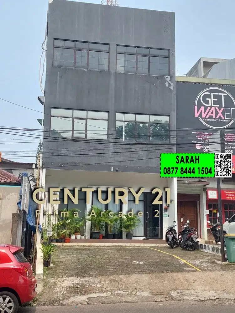 Ruko 3 Lantai Lokasi Pinggir Jalan Raya Ramai Bintaro sektor 9 AM10050
