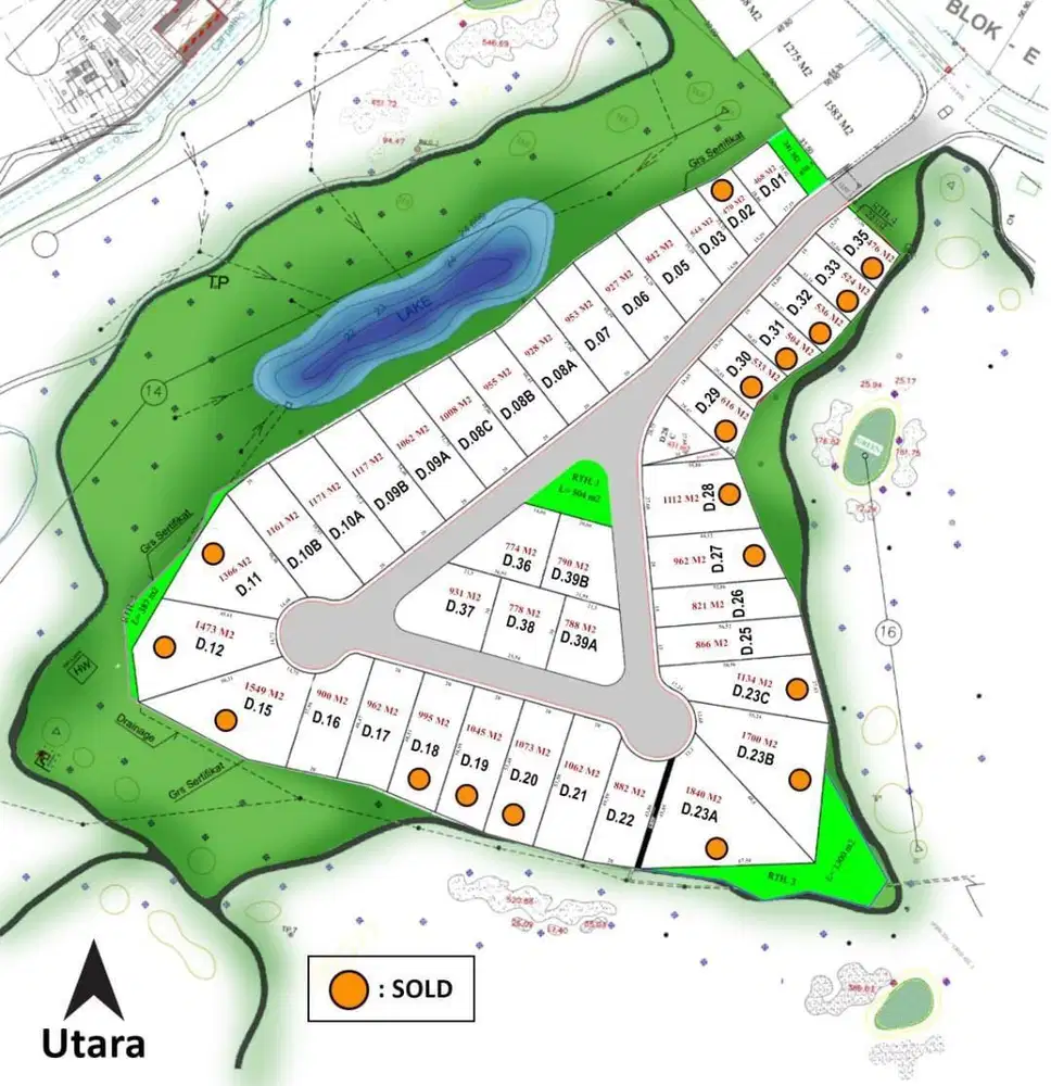Dijual Hunian Golf View subsidi 50% BPHTB di Bukit Darmo Golf, Sby