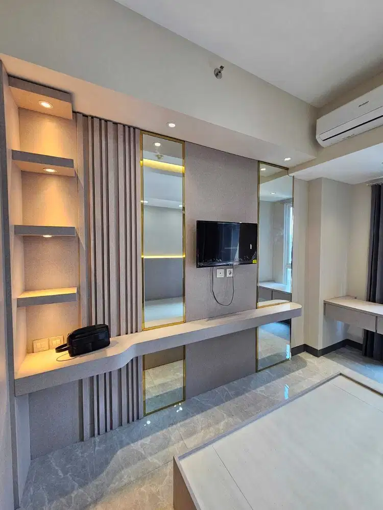 FOR RENT APARTEMEN BELLA STUDIO FURNISH PAKUWON CITY MA 400