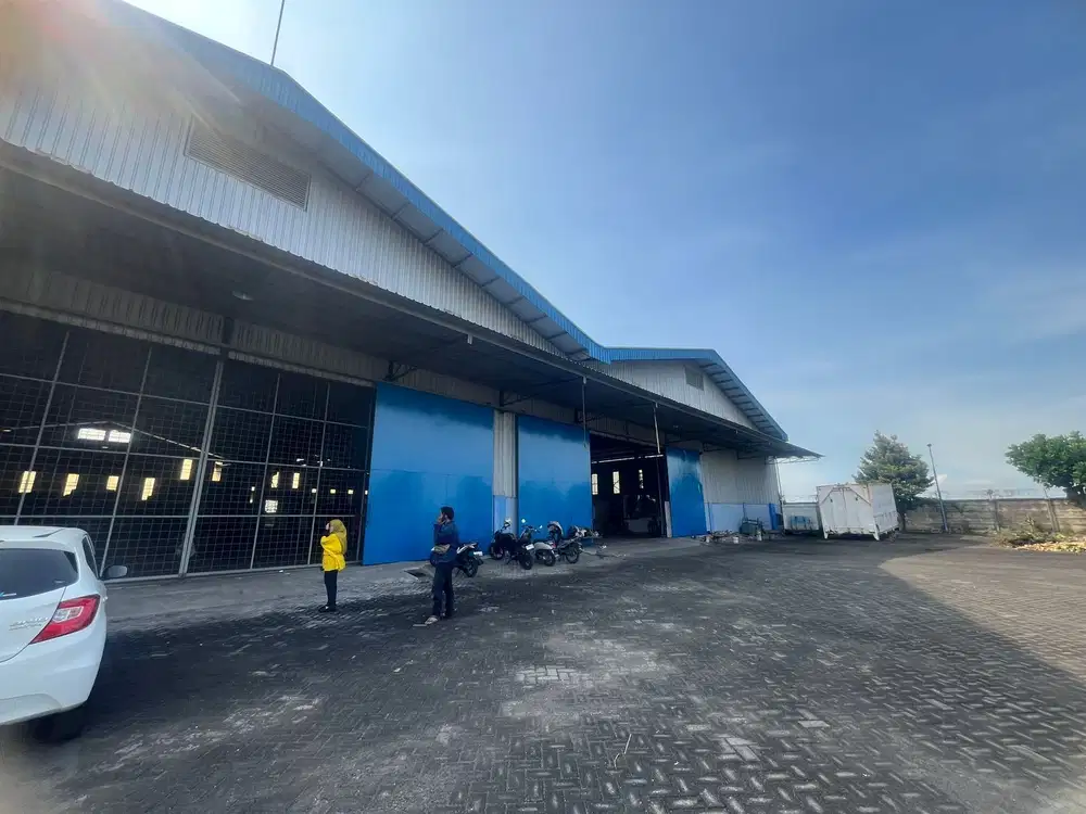 LDP 0093 Dijual Gudang Baru Siap Pakai Dan Ada Kantor Area Gresik