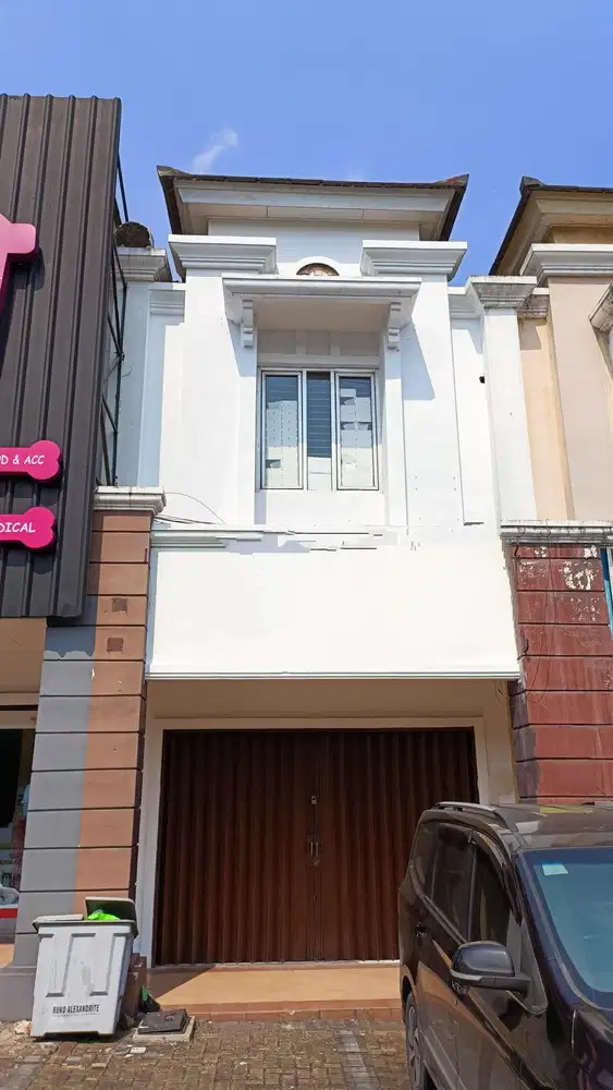 RUKO HADAP JALAN SEBERANG MALL SMS Alexandrite 2 Gading Serpong