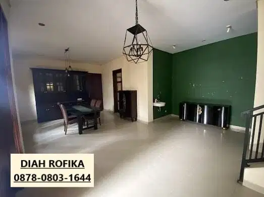 Rumah dg Desain Ruangan Lega Siap Huni di Mertilang Bintaro SC-10397