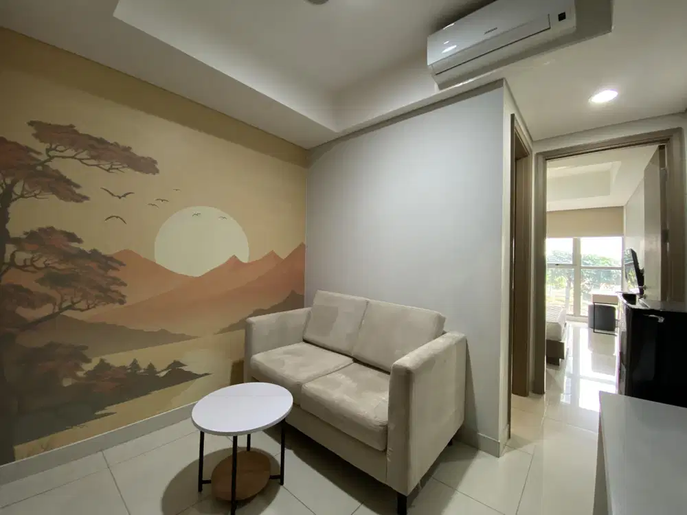 Apartemen gold coast type 1 BR Uk 29M2 Fully Furnished jakarta utara