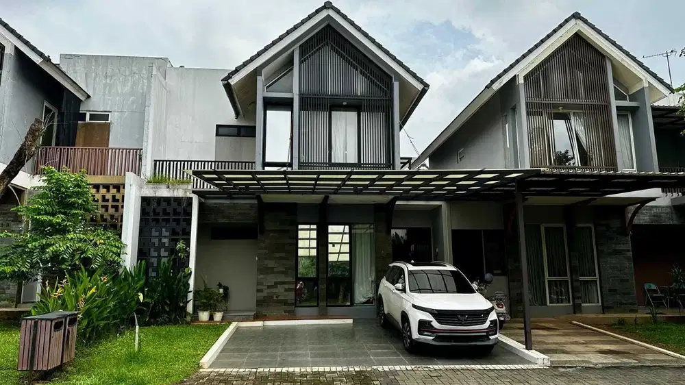 Rumah Semi furnished bsd the avani Turun harga jarang ada