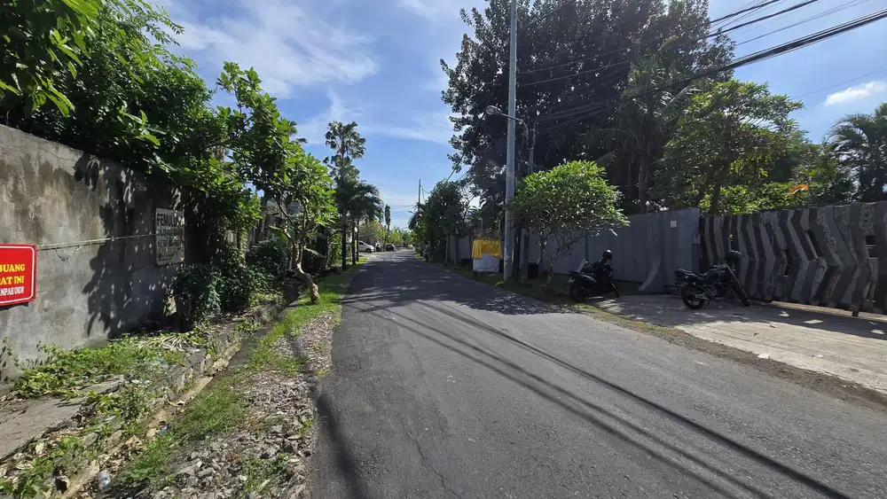 TANAH 2,68 ARE SIAP BANGUN JALAN UTAMA KAYU TULANG UTARA BADUNG
