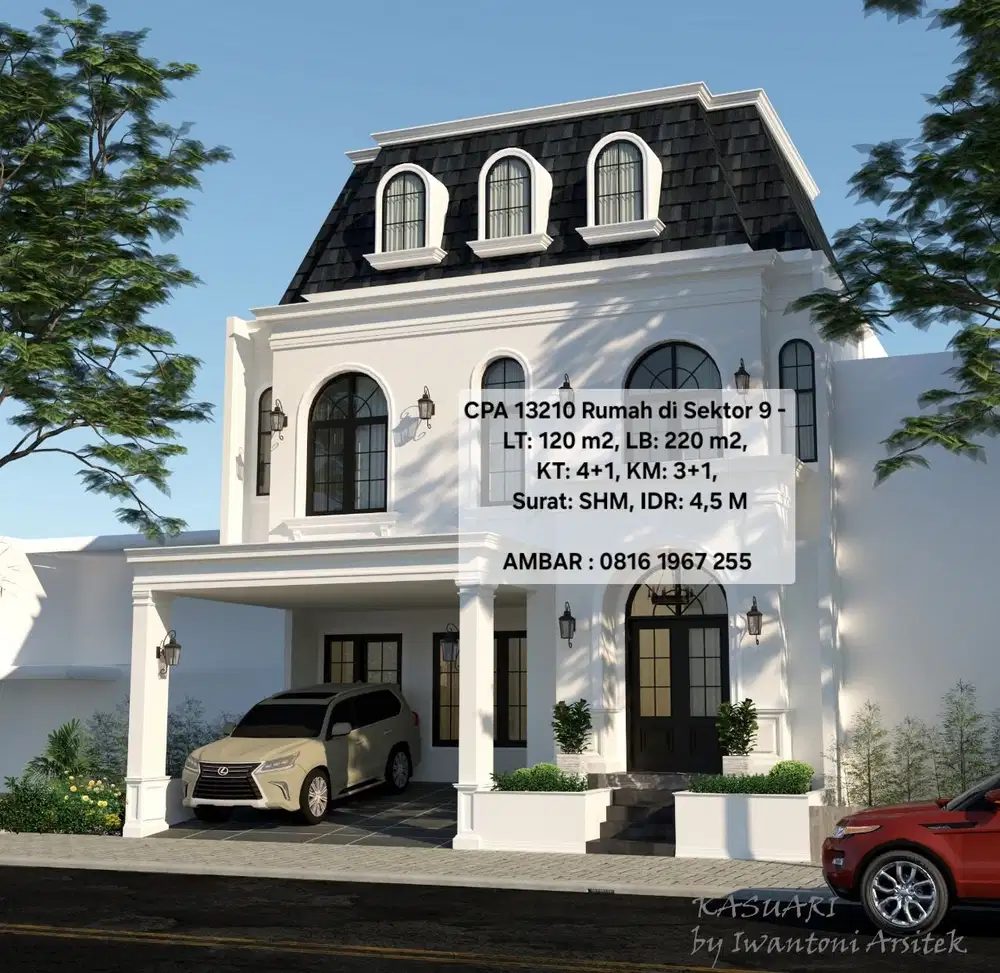 13210 - Rumah Brand new on progress bintaro sektor 9 shm