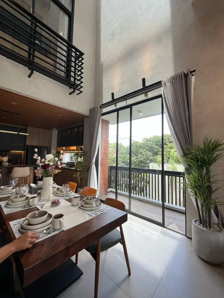 DI JUAL TOWNHOUSE  RESORT NIVARA WIJAYA TIMUR RAYA KEBAYORAN BARU