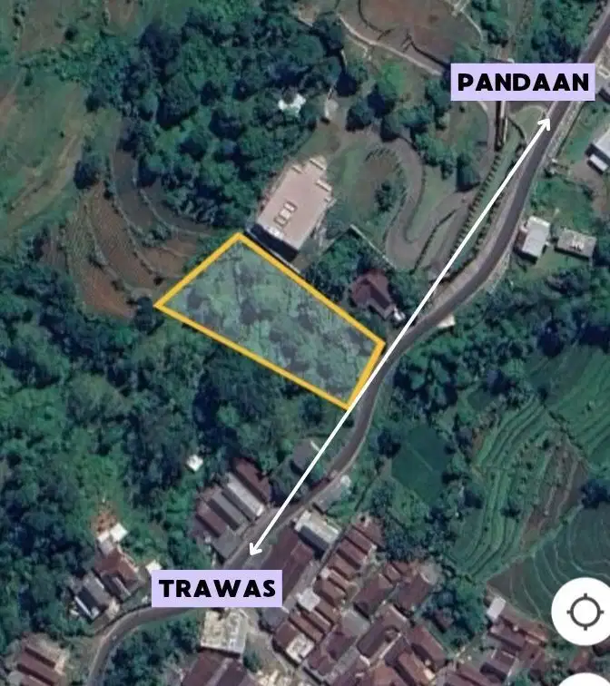 DIJUAL TANAH ARAH JURUSAN TRAWAS-PANDAAN NOL JALAN WILAYAH PRIGEN