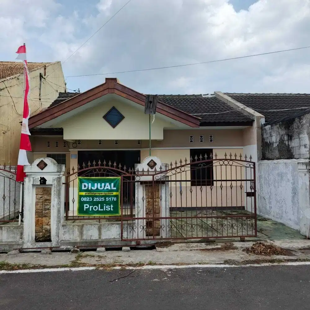 Dijual Rumah Nyaman Tenang Dalam Perum 3 Menit Taman Kota