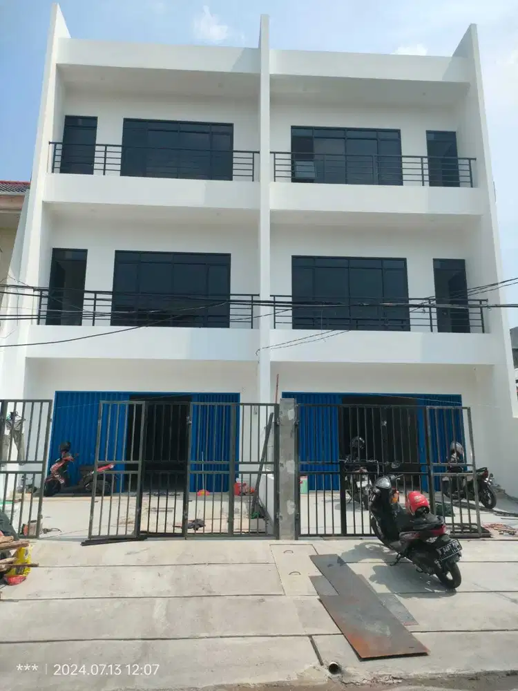 Ruko Brand New 4 Lantai Gandeng di Mangga Besar