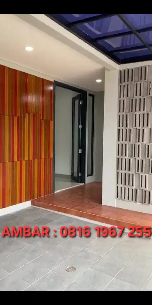 6575 - Rumah brand new di bintaro sektor 9 lokasi strategis siao huni