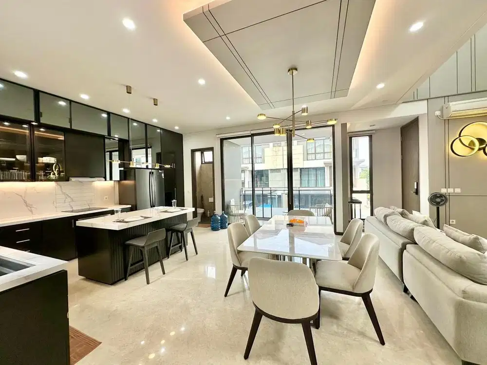 Jual Rumah Mewah Full Furnished Hook The Zora BSD City Tangerang