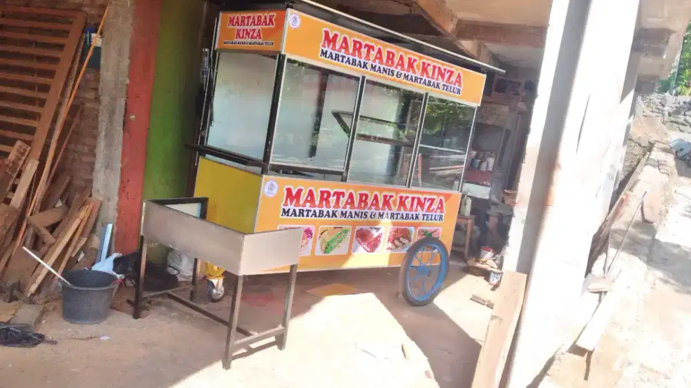 Gerobak martabak hologalvanis