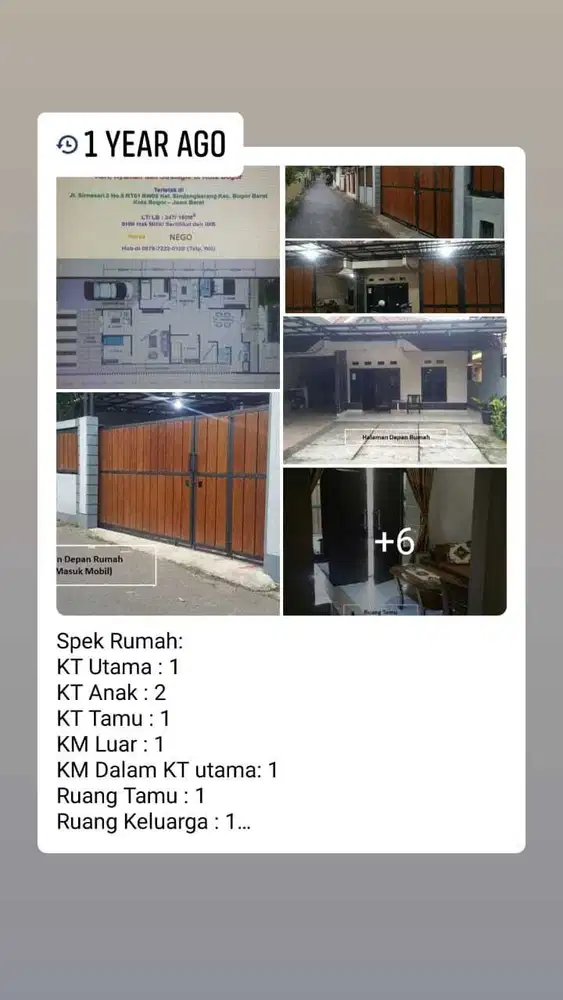 DI JUAL CEPET RUMAH DI PUSAT KOTA BOGOR