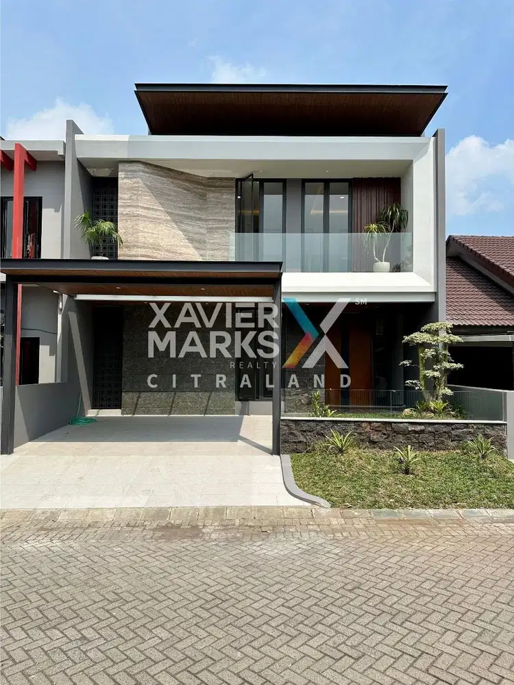 Rumah Citraland Modern Tropis, Termurah, Semi Furnish Mewah