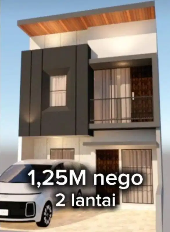 Rumah Baru dp 0 % dalam Cluster di Jagakarsa Jaksel