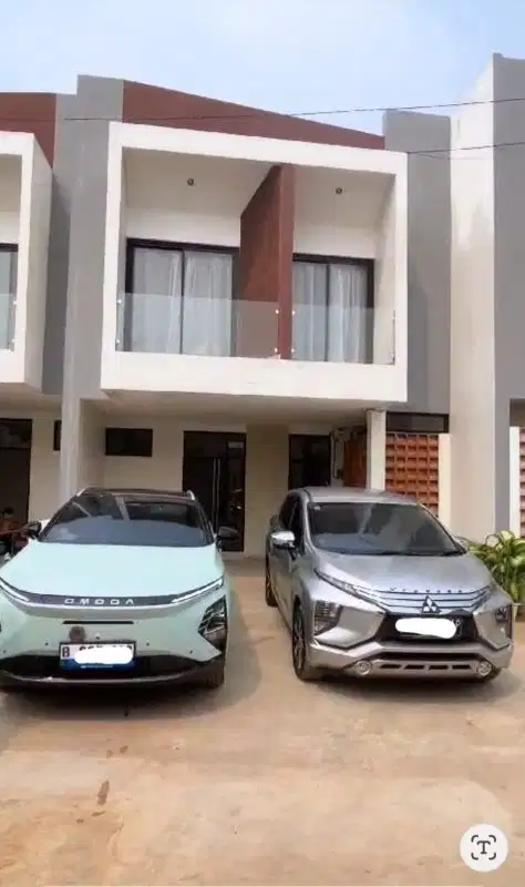 Rumah baru 2lt Bagus siap huni di pisangan Jaktim