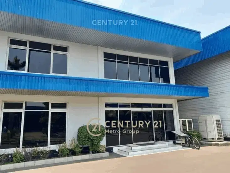 Di Jual Tanah Dan Bangunan Pabrik Lokasinya Di Jalan Raya Bekasi