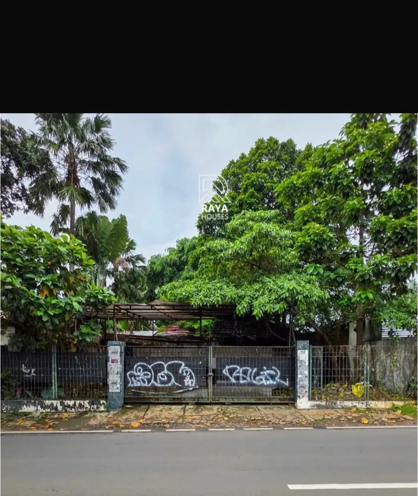 Rumah tua hitung tanah murah harga njop di bangka raya Jaksel