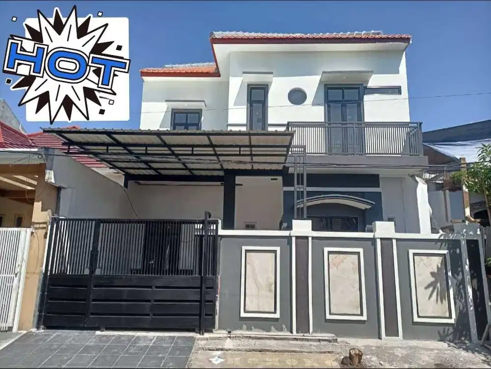 Jual Rumah Baru Renovasi bagus siap Huni Lokas Delta Sari Sidoarjo