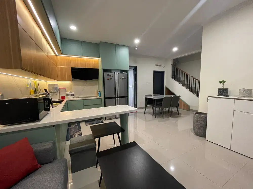 Rumah Leonora Baru Full Furnished Elektronik Cantik SHM