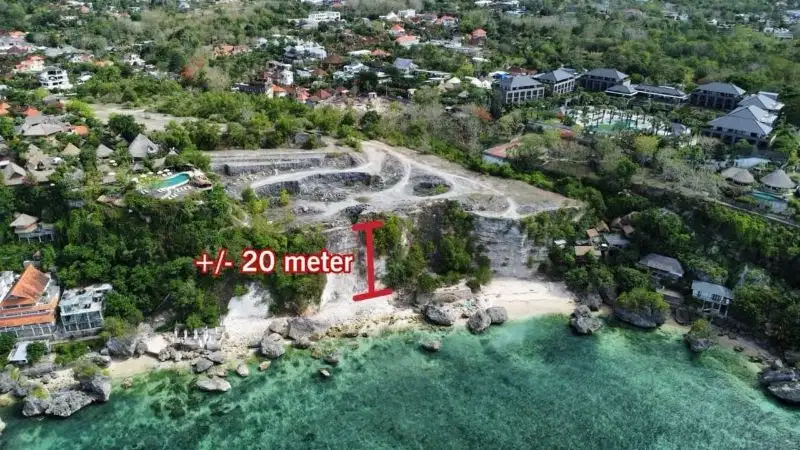 Tanah murah Cliff Front, Bingin, Pecatu