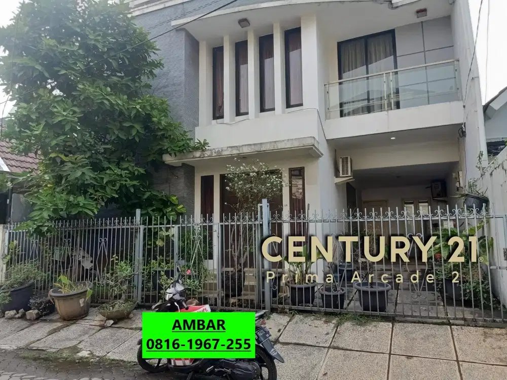 10714-WT Rumah 2 Lantai Dg 4 Kamar Minimalis di Camar Bintaro