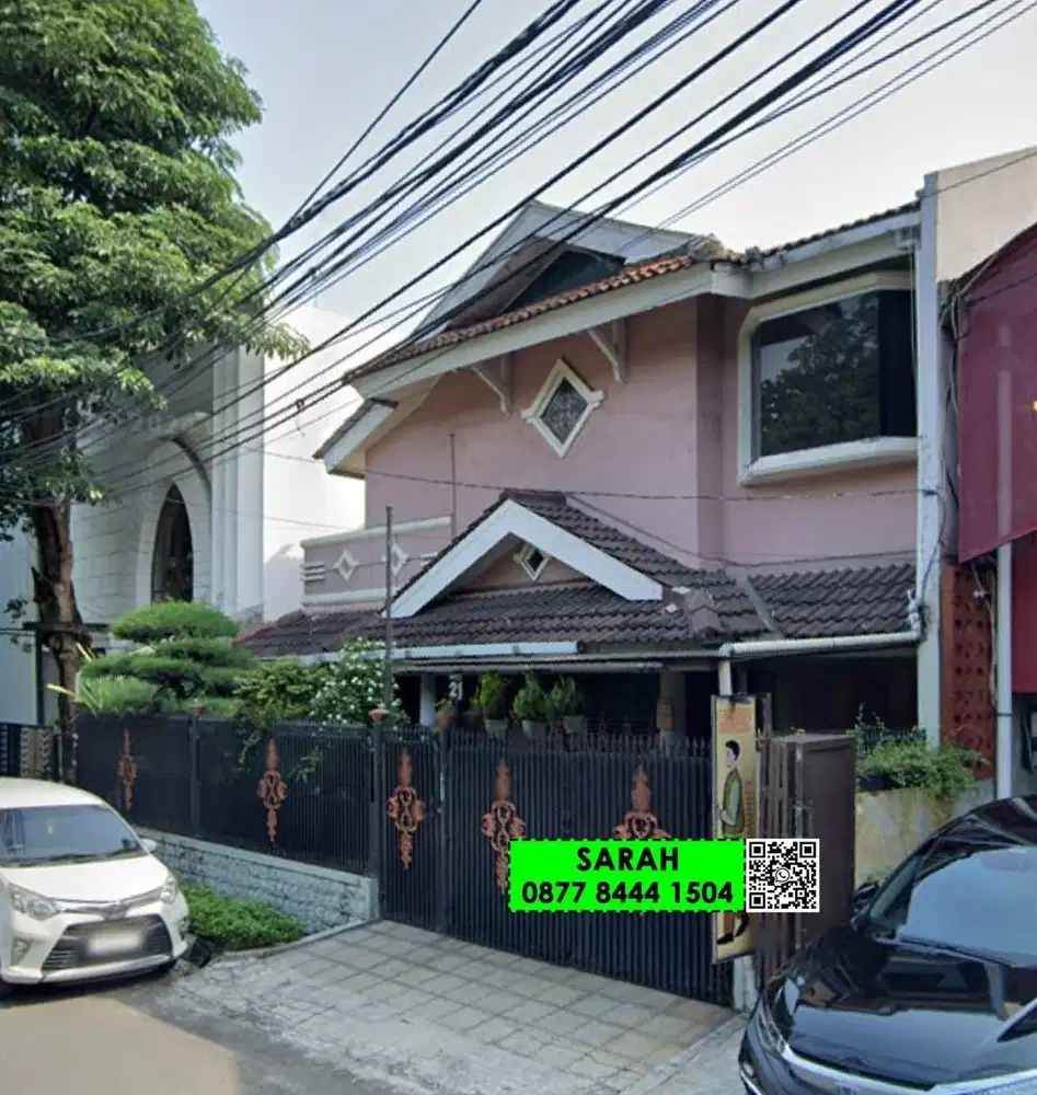 Rumah strategis cocok utk usaha di Jl Rajawali Bintaro sektor 9-13377