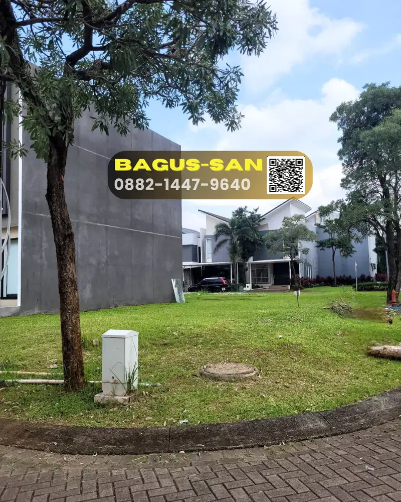 Jual Cepat Kavling Posisi Hook di Discovery Sektor 9 Bintaro