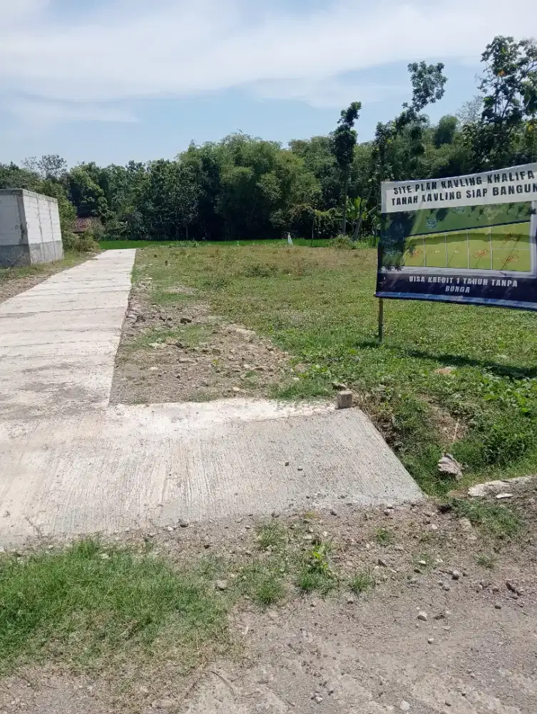 Kavling dekat SMKN Gondang Sragen