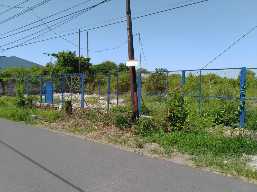 Lahan Bekas Pabrik di Gedangan, Sidoarjo