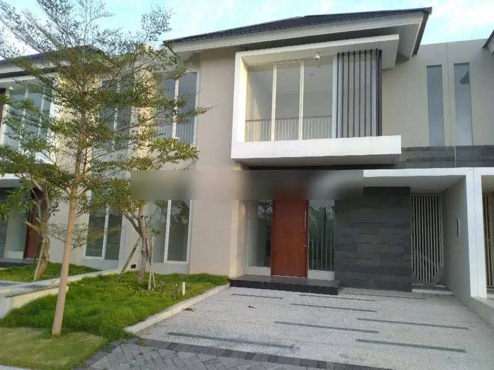 Rumah Baru Gress 2 Lt, Depan Danau North West Park, Citraland