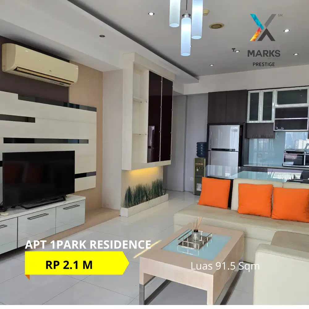 FOR SALE UNIT SIAP HUNI DI APT 1PARK RESIDENCE KBY BARU