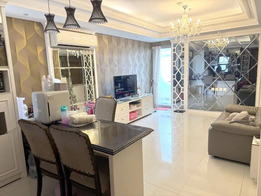 Sewa Apartemen The Mansion Kemayoran Jasmine Aurora Lantai Tinggi