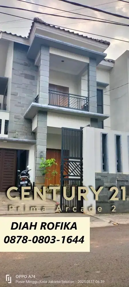 Rumah 2 Lantai Siap Huni di Pejaten Barat Pasar Minggu DR-10852