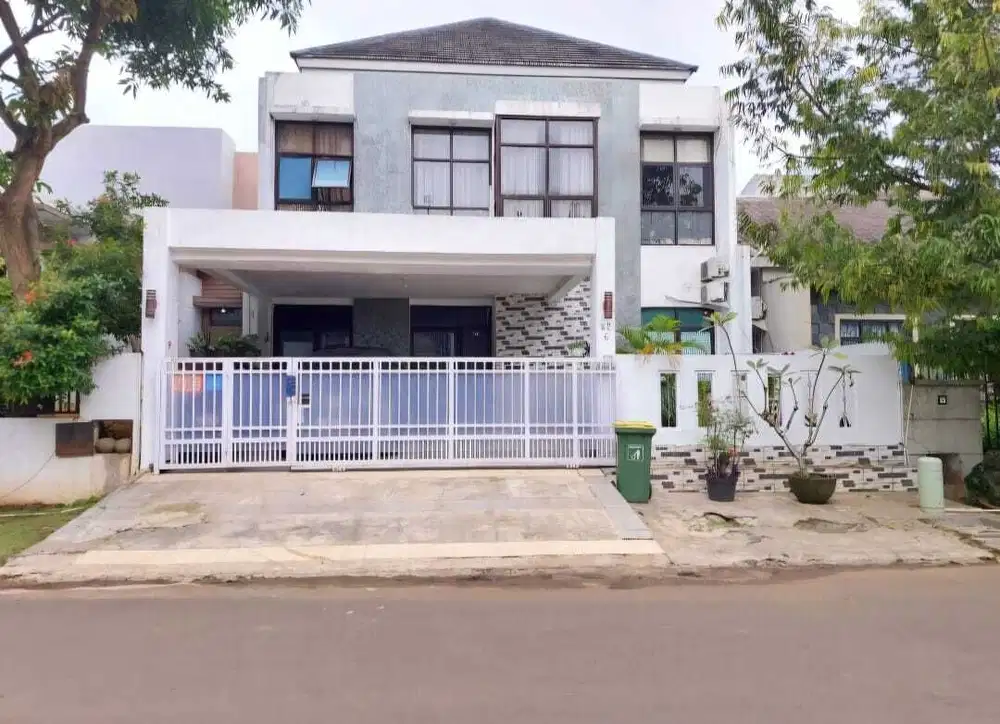 Dijual rumah bangunan mandiri bsd