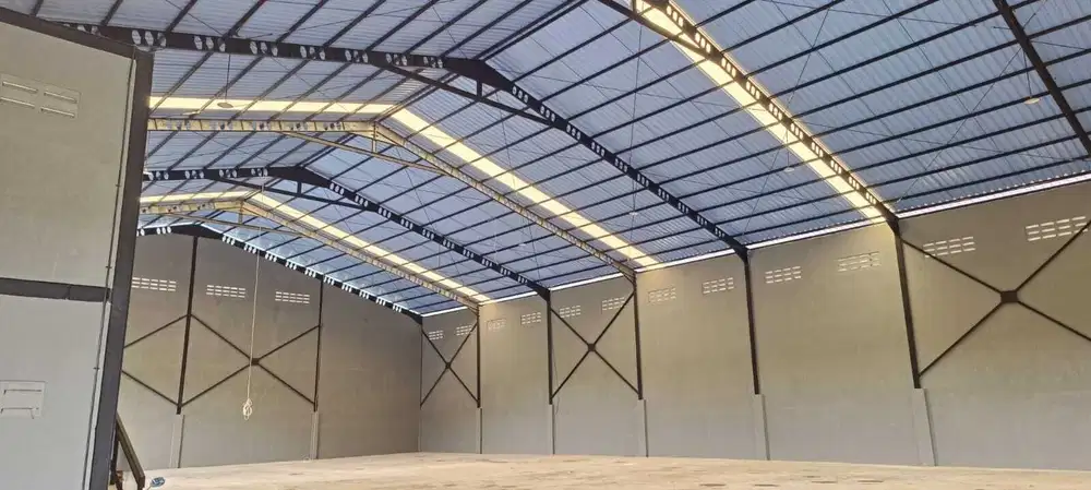 Gudang Mekarjaya Sepatan Tangerang Muat 40 Container 40ft