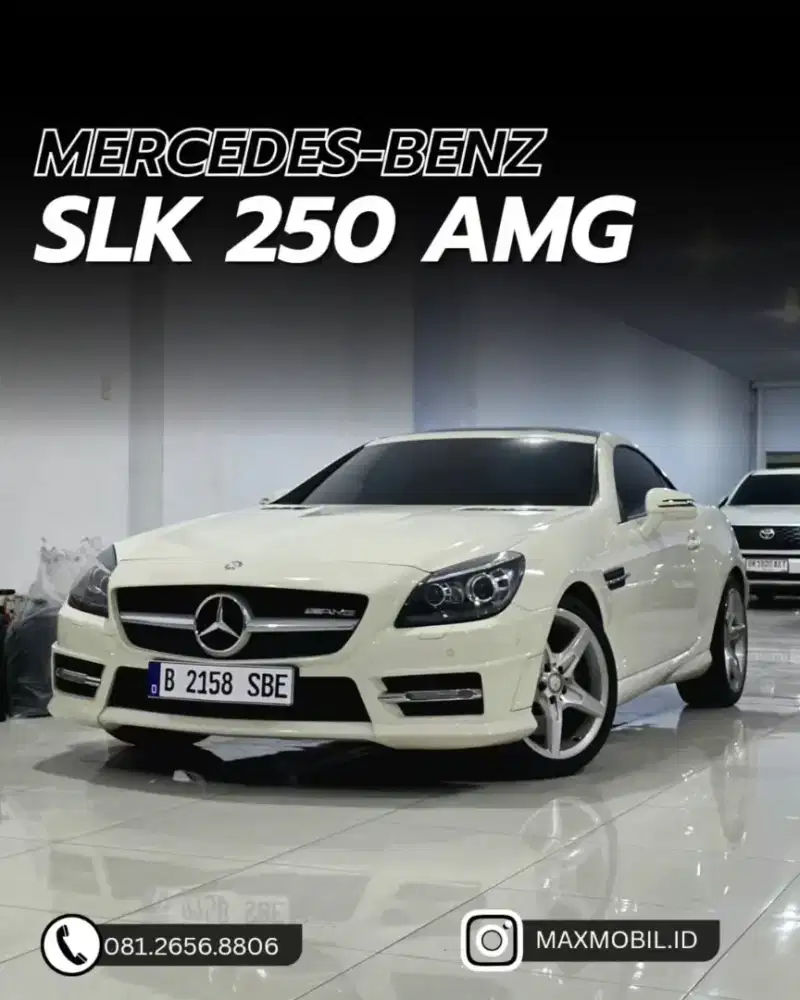[ODO 20RB‼️] MERCY SLK250 AMG 2012 pemakaian 2013 SLK 250
