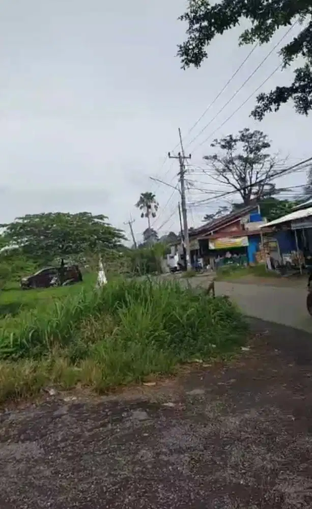 Tanah Strategis dekat gor pakan sari bisa beli putus/kerja sama