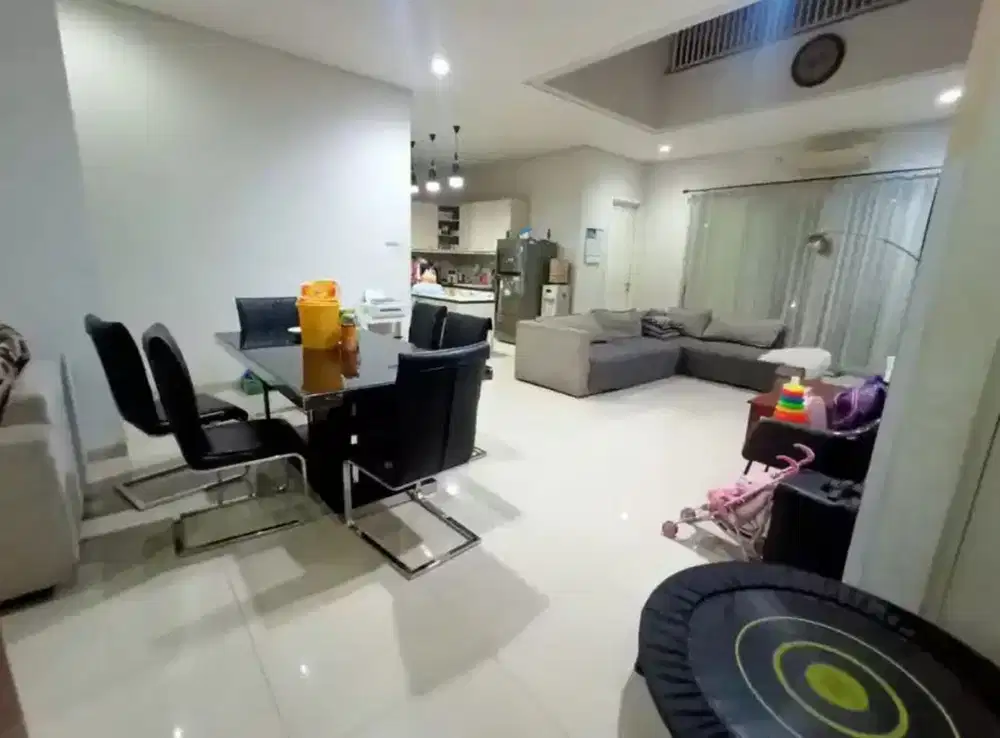 RUMAH ANGGREK LOKA BSD FULL FURNISHED TANAH BESAR