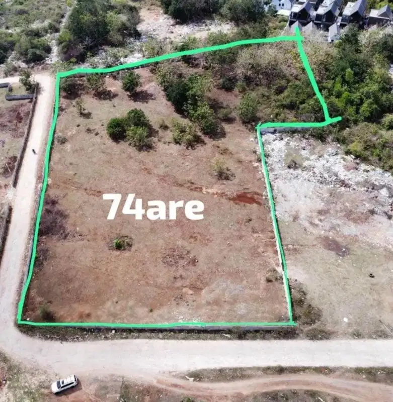 Tanah 74,2 Are dekat Damara Village, Purigading, Jimbaran