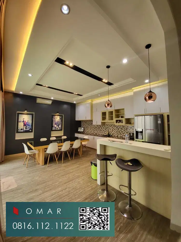 cantik siap huni kebayoran bintaro jaya luas 255 dekat clubhouse