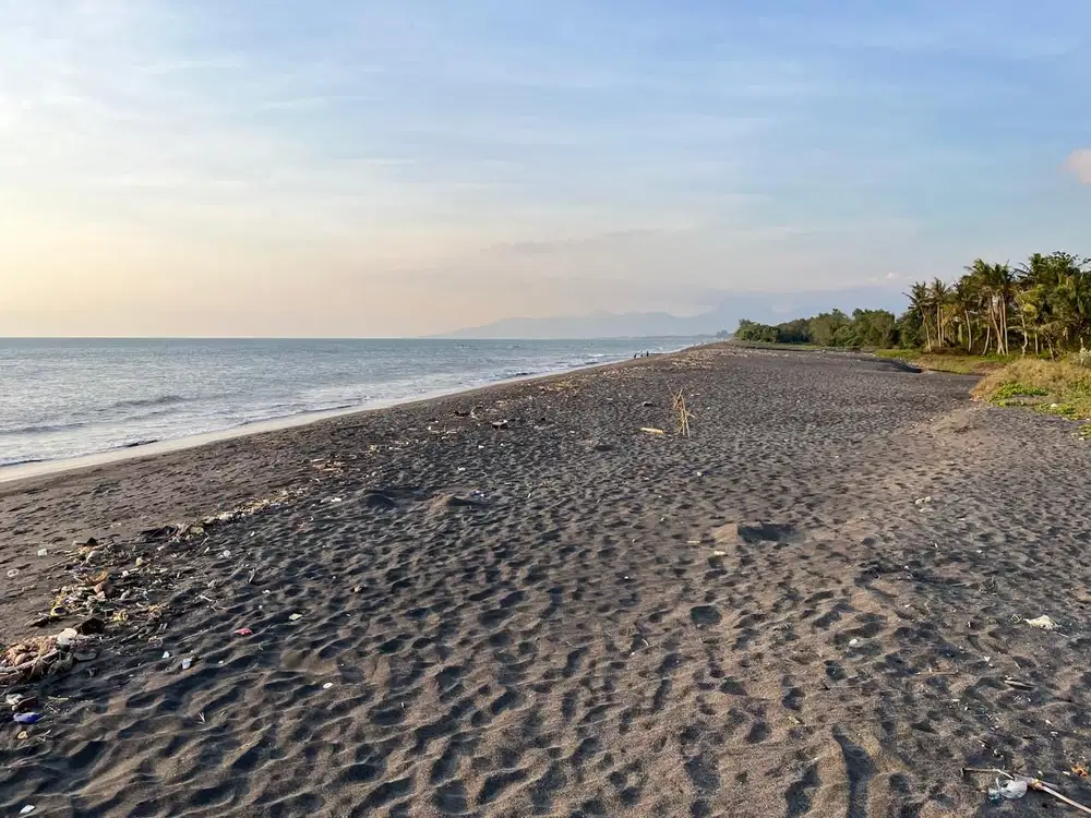Tanah murah pinggir pantai Kuranji Lombok Barat