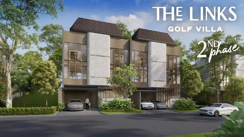 Dijual Hunian Mewah The Links Golf Villa Tahap 2 di Jimbaran, Bali