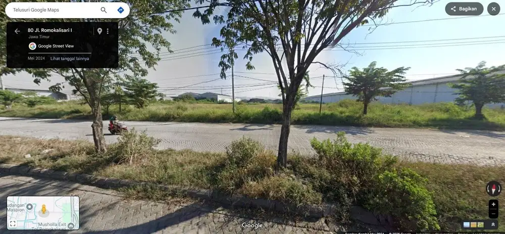 Kavling Tanah jejer di Kompleks Pergudangan Bumi Maspion, Surabaya