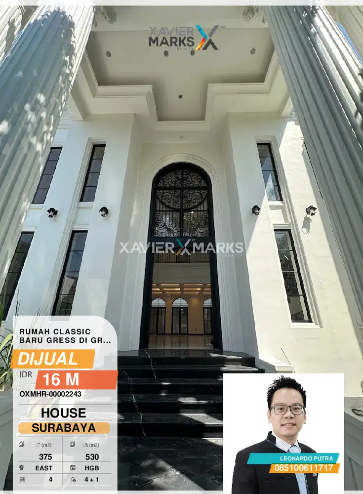 Rumah Klasik baru gress di graha family dimensi 15x25 ada pool&gym